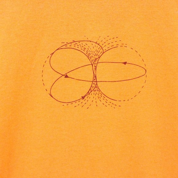 Hurley Shirt Mens Orange Short Sleeve Reckless Isolation Movie Logo Graphic L - Picture 6 of 9